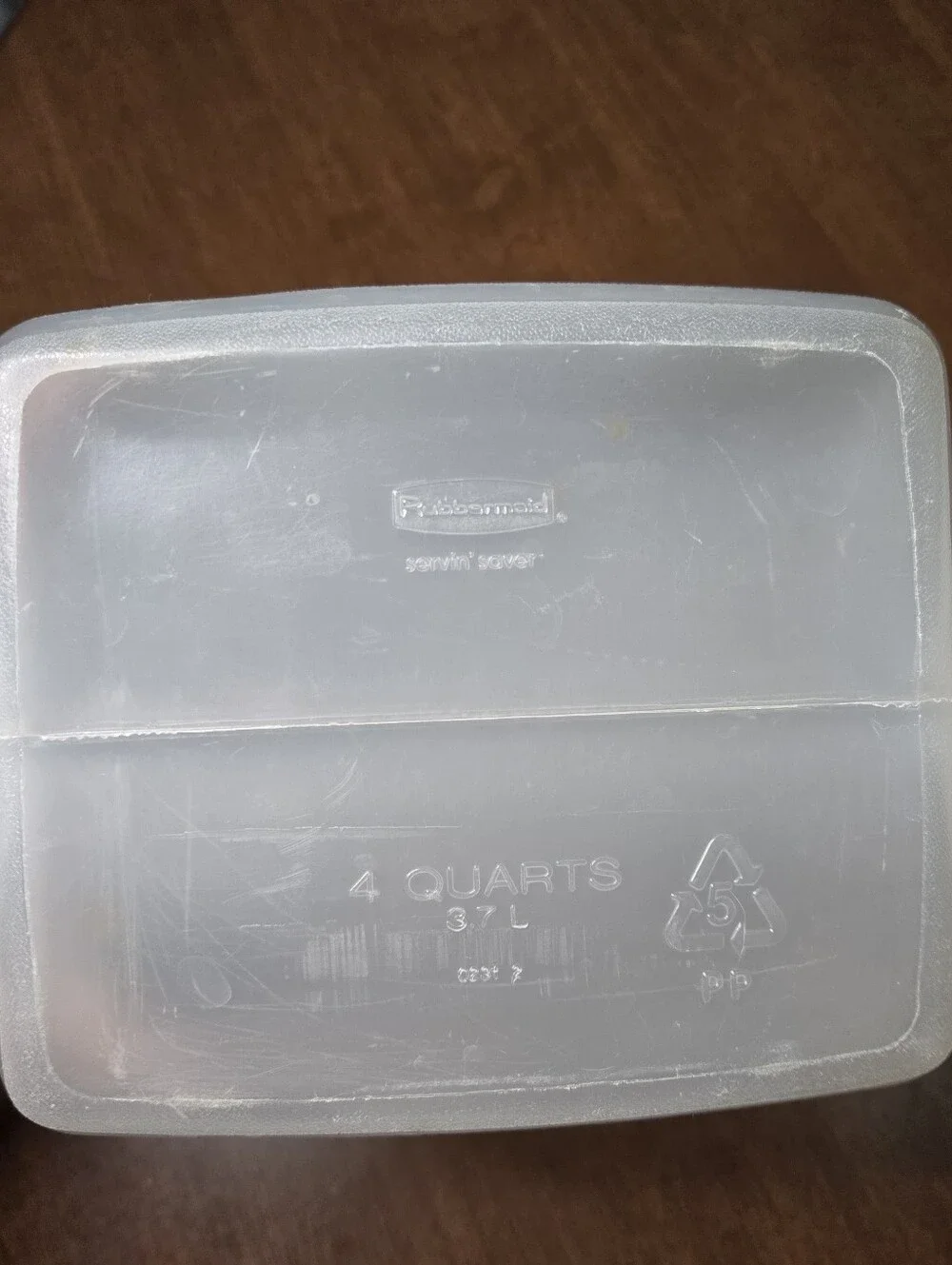 Vtg Rubbermaid Servin' Saver Plastic Dispenser Set 1/2/4 qt Clear Flip Top Lids